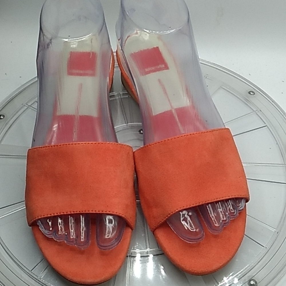 Dolce vita peach color 7.5 slides mules dress shoes